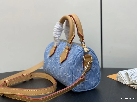 First bag SPEEDY-16-10-7.5cm NANO VUITTON LOUIS 0727